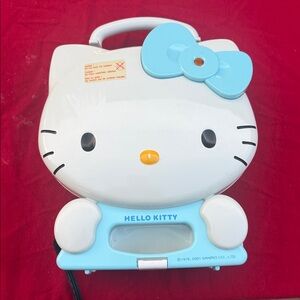Hello Kitty White and Blue Waffle Maker